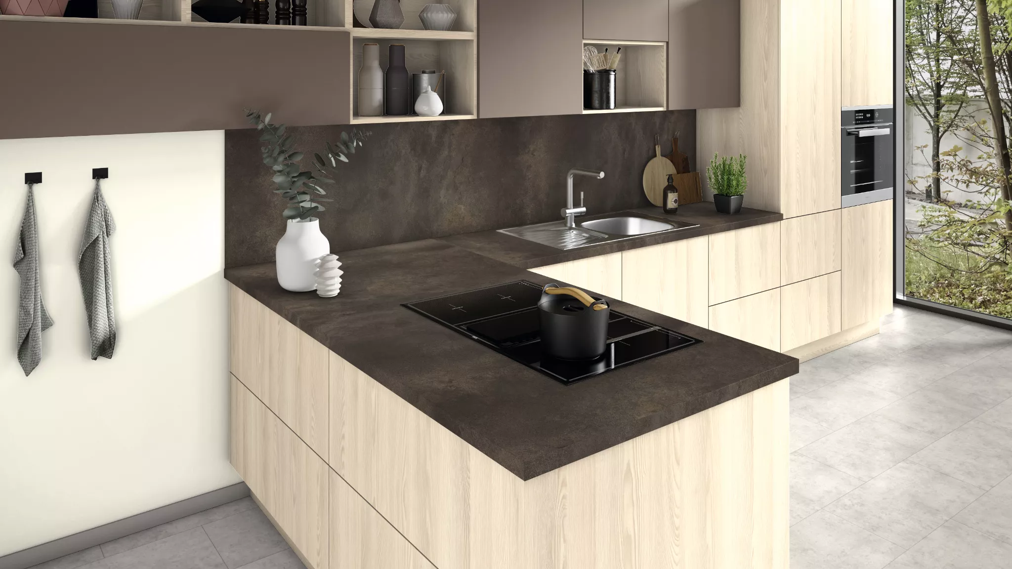 картинка Столешница Титанит серый F227 STG1 EGGER от от Аскари Плюс 