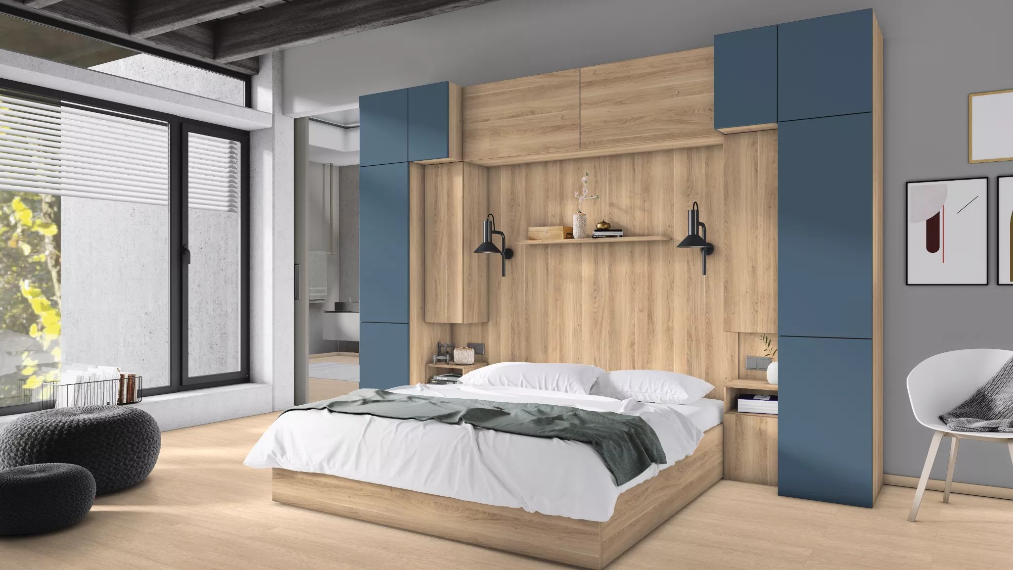 картинка Синий дымчатый AU502 ST9 EGGER ЛДСП 18 мм от от Аскари Плюс 