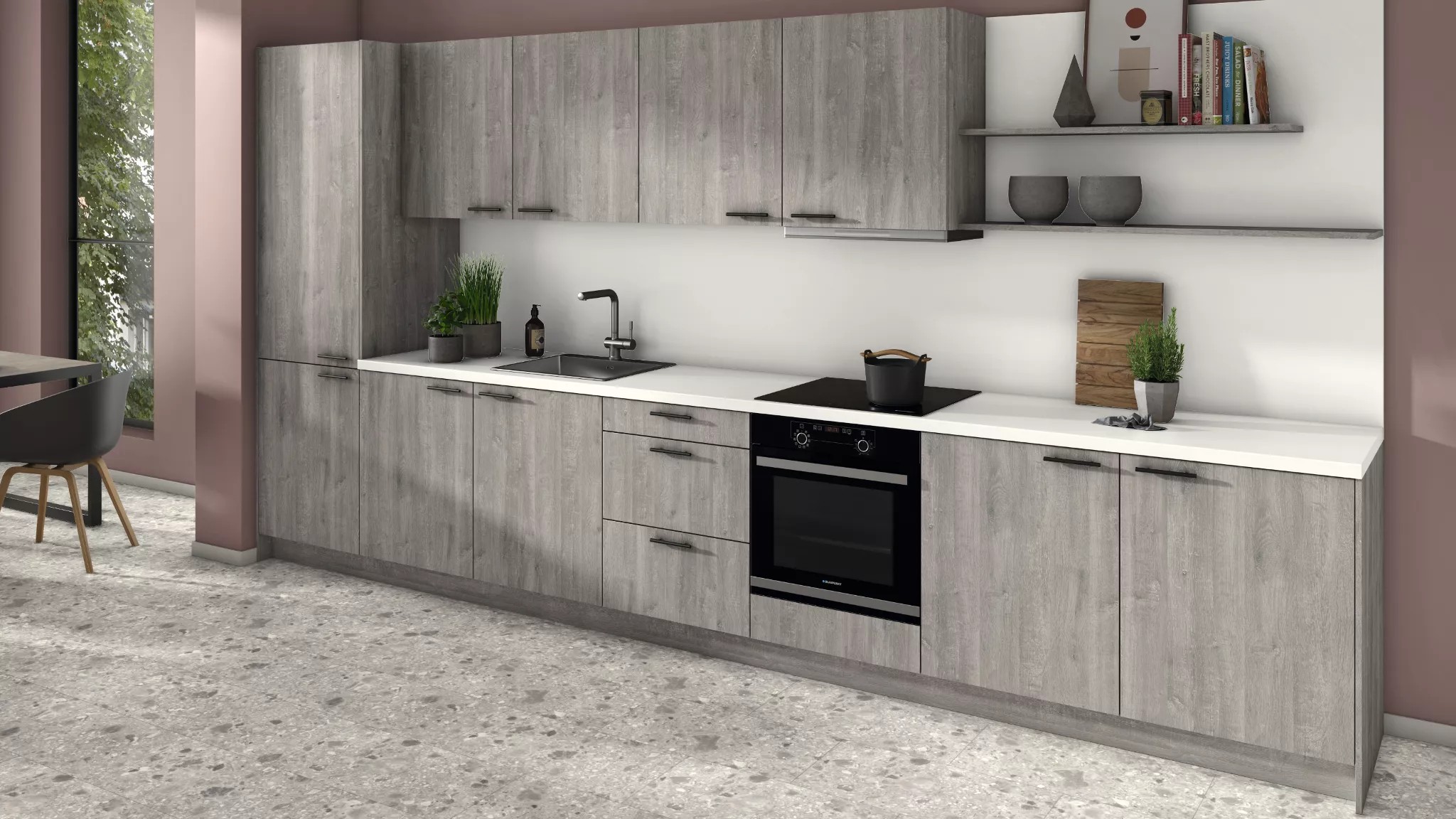 картинка Столешница Серый перламутровый U763 ST76 EGGER от от Аскари Плюс 