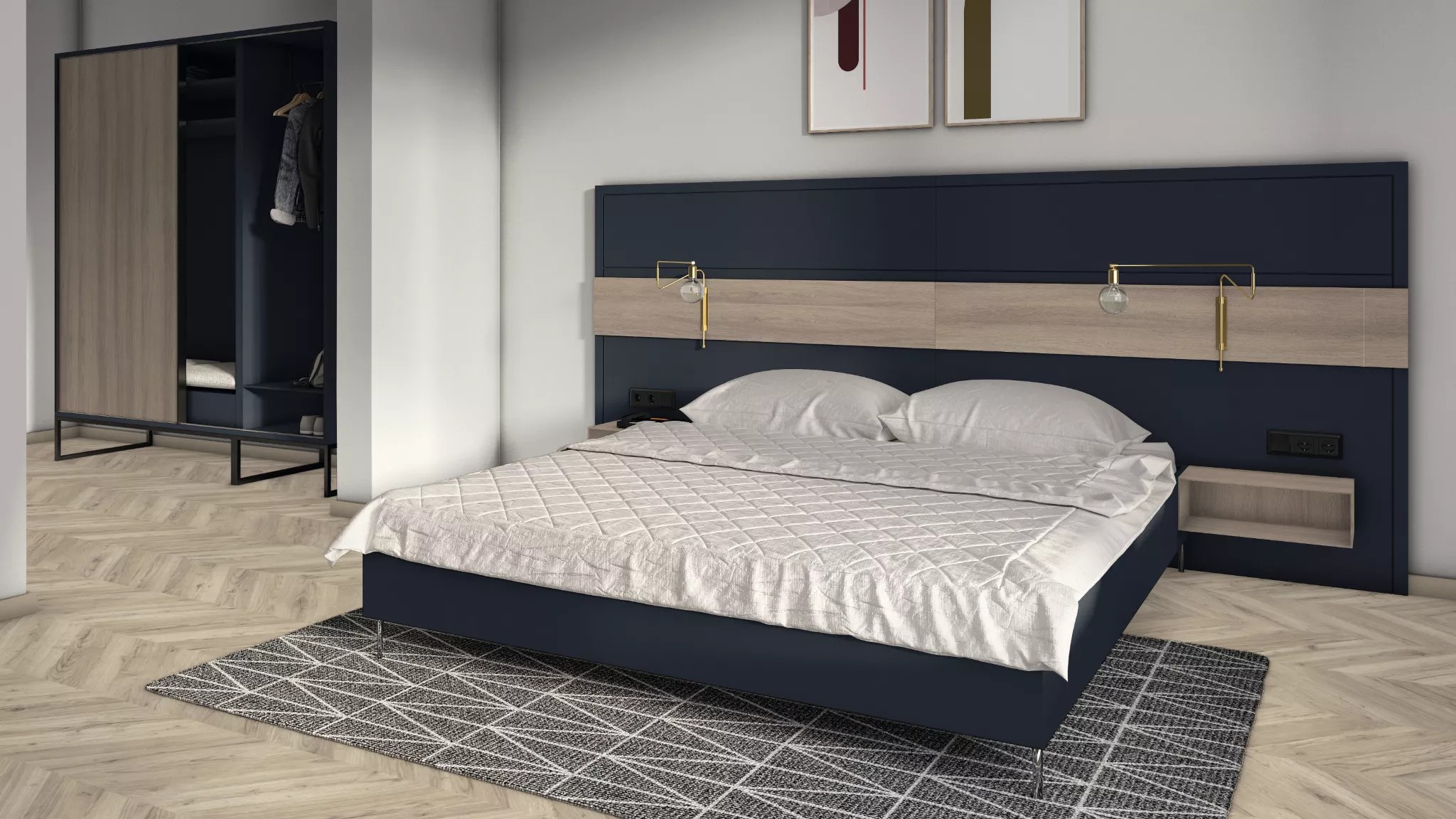 картинка Индиго синий AU599 ST9 EGGER ЛДСП 18 мм от от Аскари Плюс 