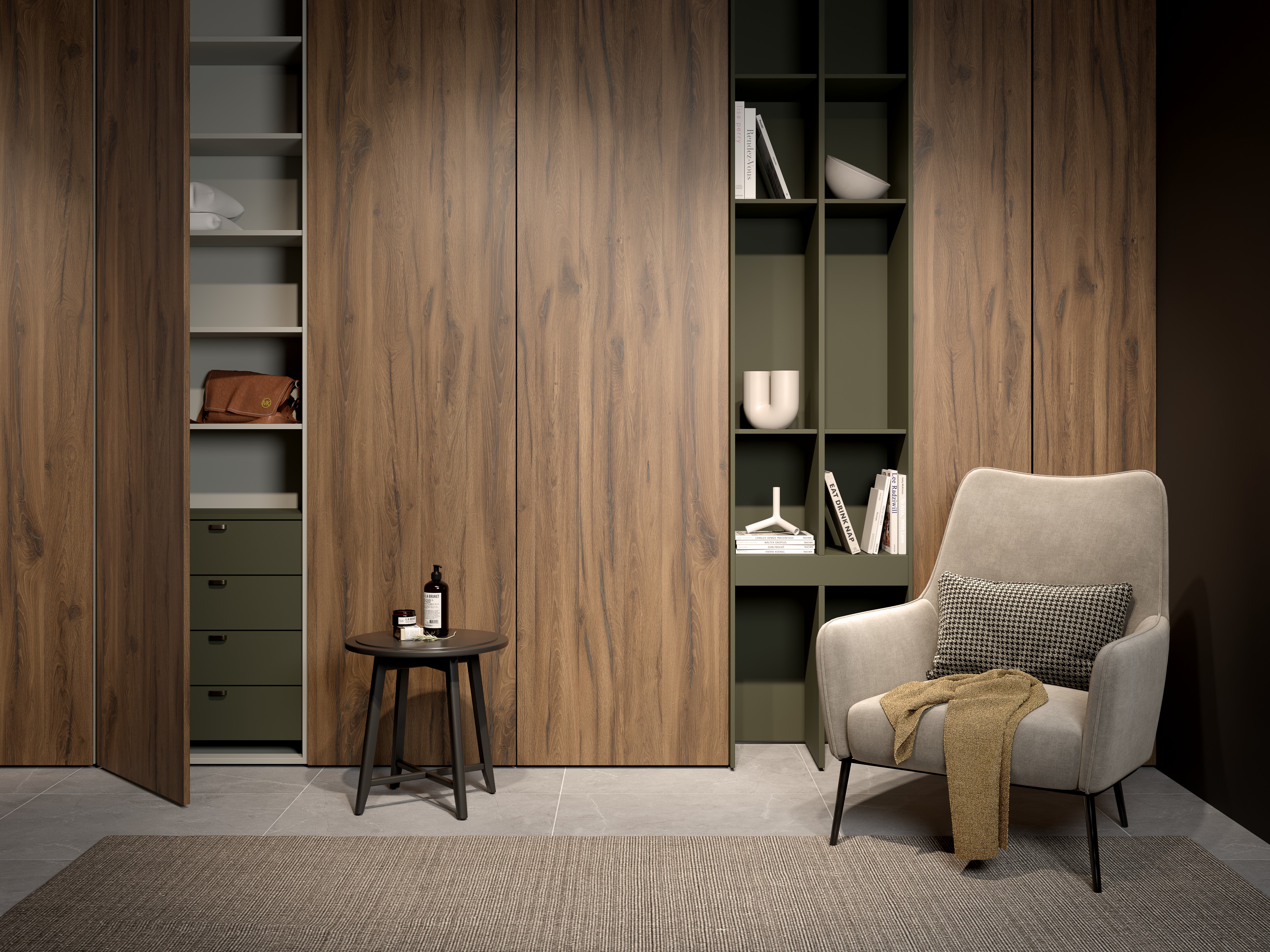 картинка Дуб Элисон темный 396 WML BY SPAN ЛДСП 18 мм от от Аскари Плюс 