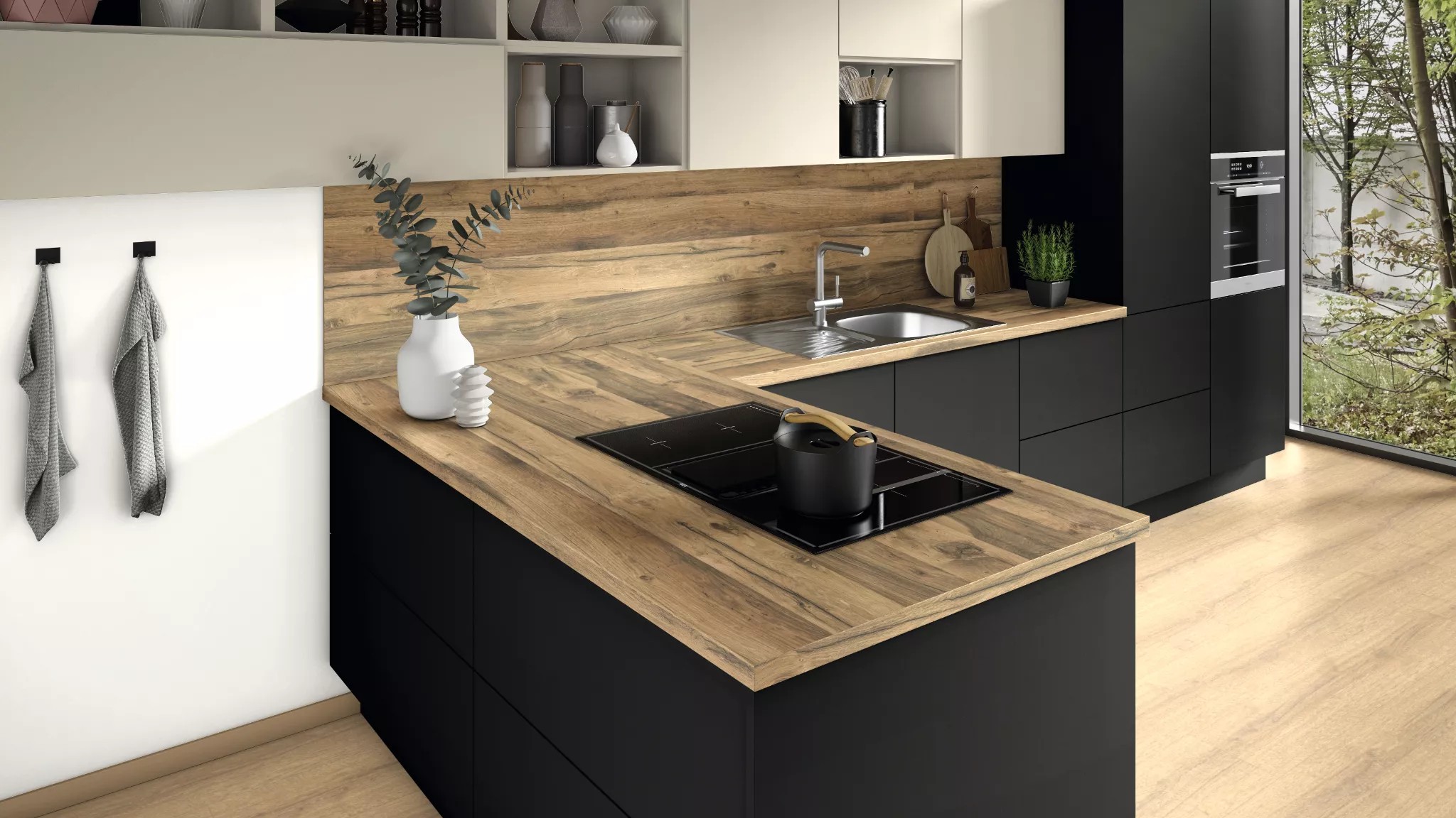 картинка Столешница Дуб Хантон светлый H2032 STR6 EGGER от от Аскари Плюс 