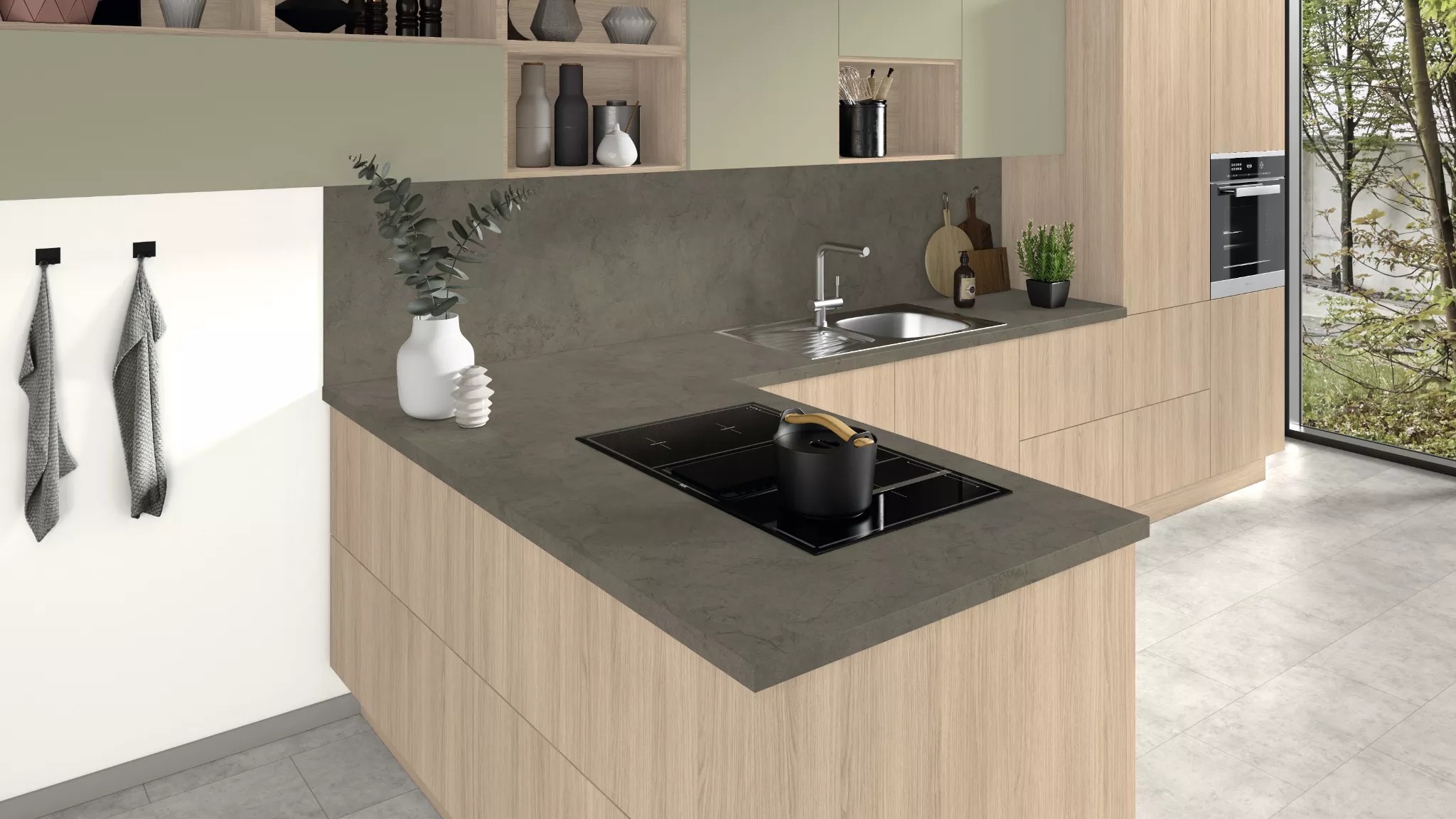 картинка Столешница Камень Гави серо-коричневый F251 ST9 EGGER от от Аскари Плюс 