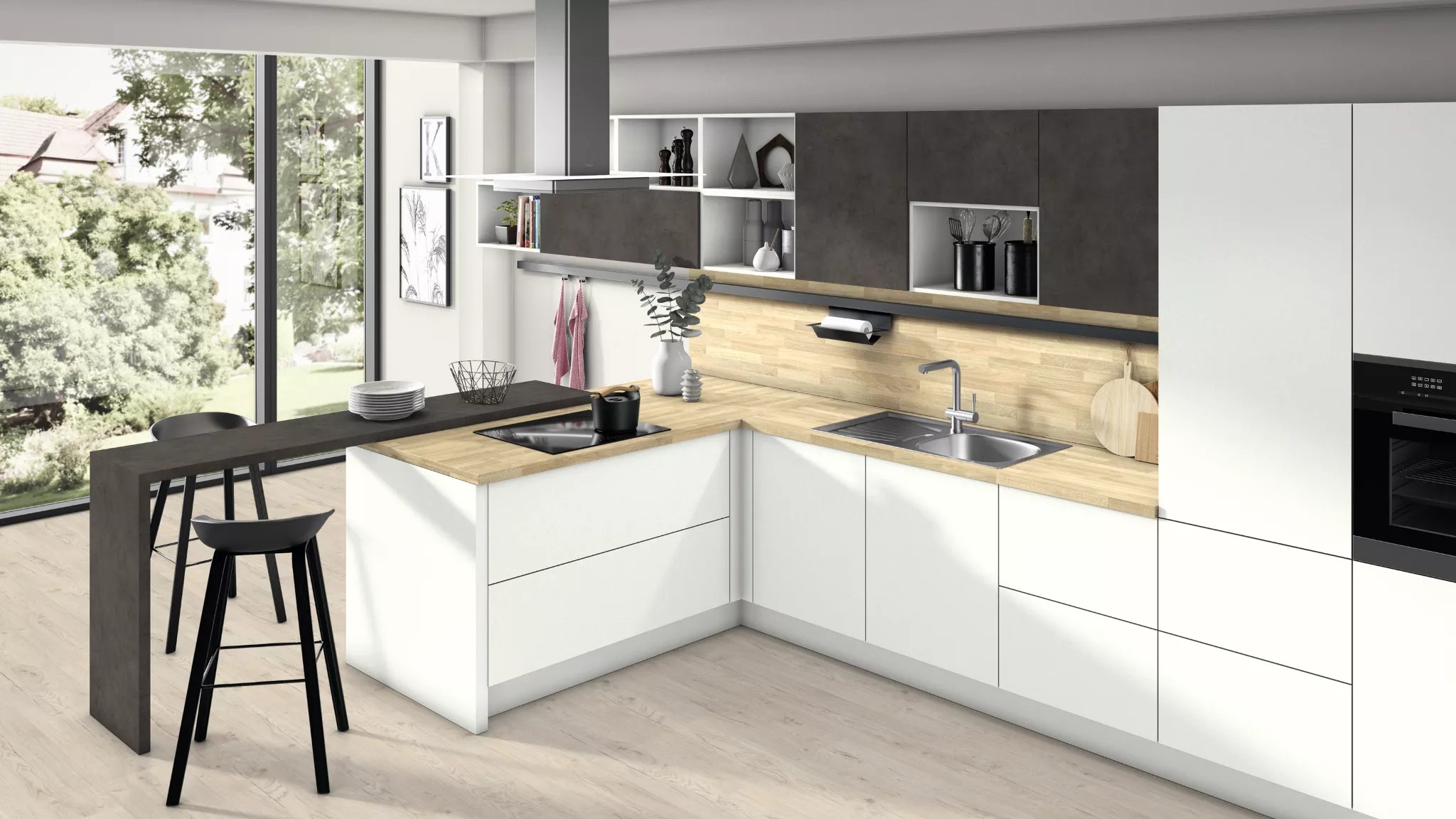 картинка Столешница Дуб наборный H193 ST G2 EGGER от от Аскари Плюс 