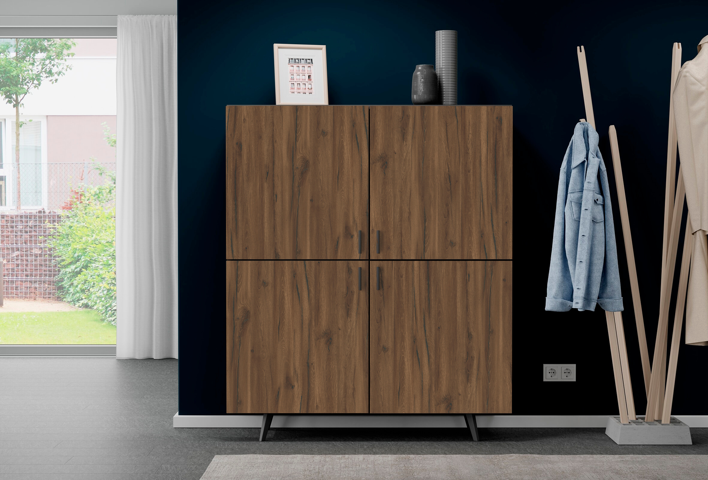 картинка Дуб Элисон темный 396 WML BY SPAN ЛДСП 18 мм от от Аскари Плюс 