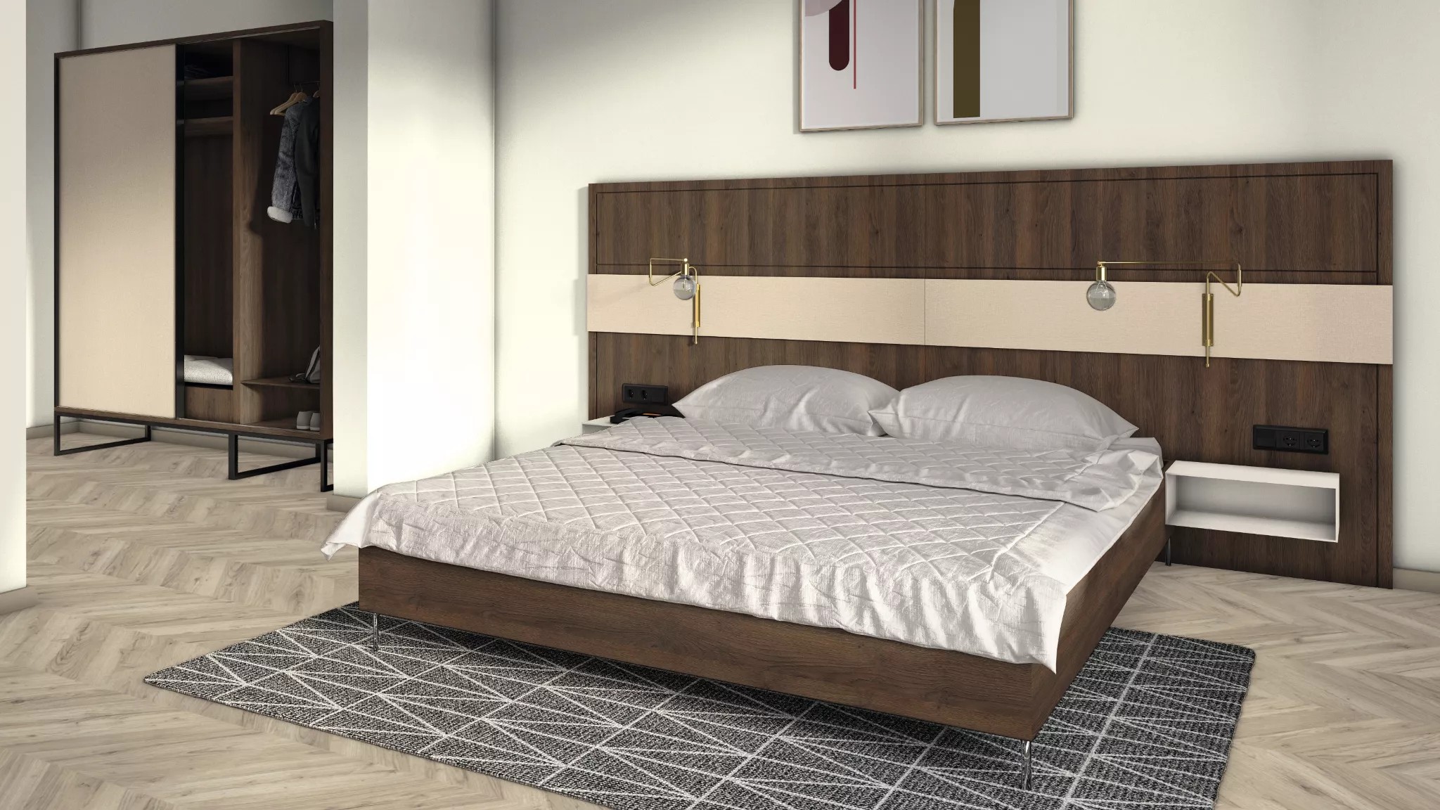 картинка Дуб Гладстоун табак H3325 ST28 EGGER МДФ 18 мм от от Аскари Плюс 