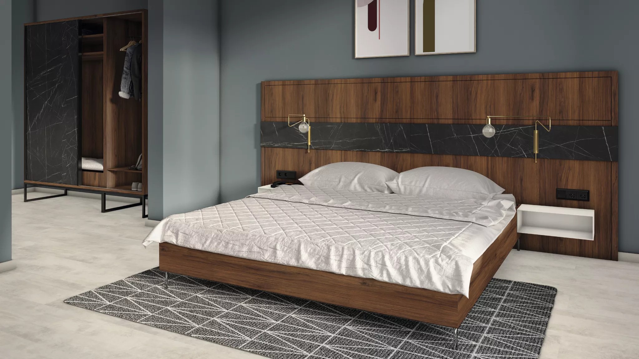 картинка Орех Вармия коричневый H1307 ST19 EGGER ЛДСП 18 мм от от Аскари Плюс 