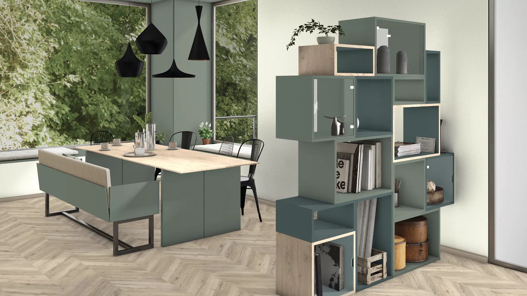 картинка Зеленый эвкалипт AU604 ST9 EGGER ЛДСП 18 мм от от Аскари Плюс 