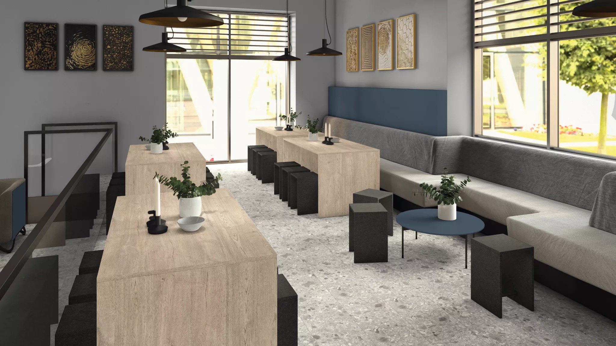 картинка Столешница Дуб Шпрее серо-бежевый H1357 ST10 EGGER от от Аскари Плюс 