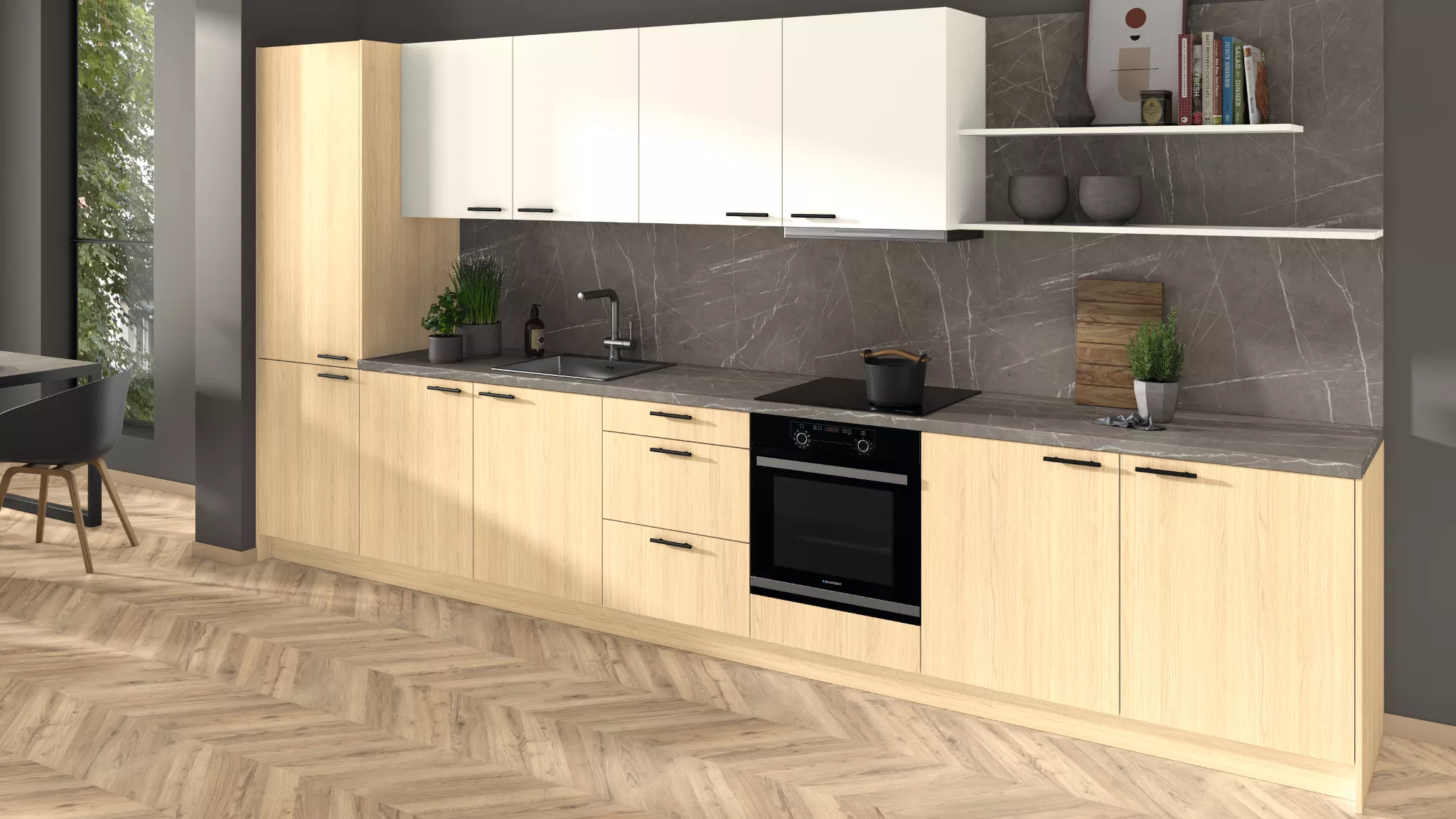 картинка Столешница Камень Пьетра Гриджиа антрацит F205 STG9 EGGER от от Аскари Плюс 