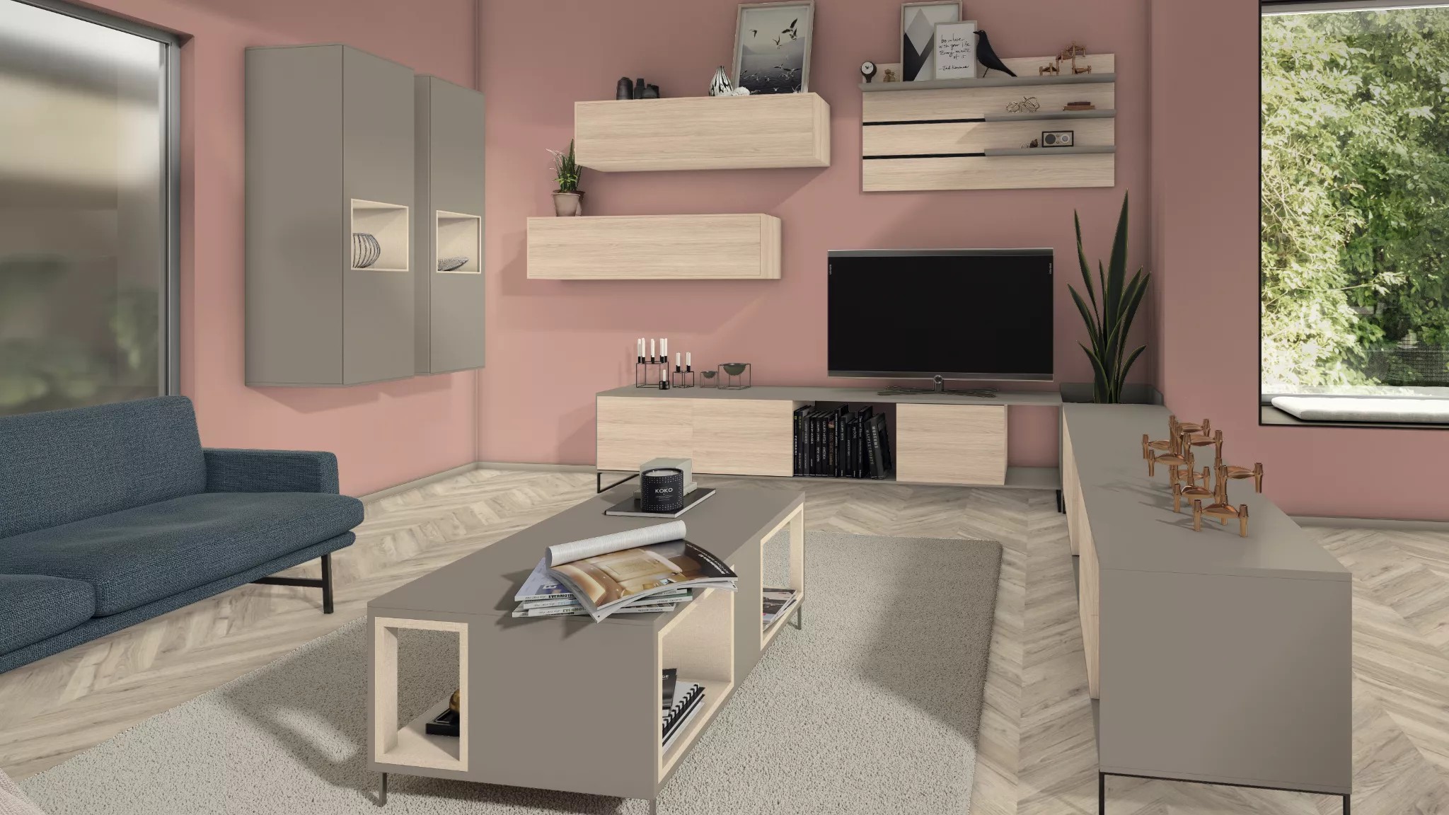 картинка Серо-коричневый темный U740 ST9 EGGER ЛДСП 18 мм от от Аскари Плюс 