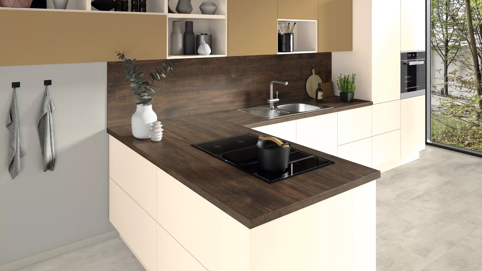 картинка Столешница Дуб Кардифф коричневый H2409 STG8 EGGER от от Аскари Плюс 