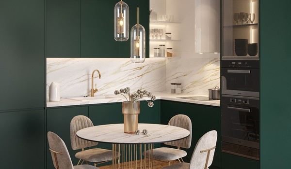 картинка Столешница Рускеала золотой FS123 S1 Form Style Форма и Стиль от от Аскари Плюс 