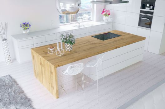 картинка Столешница Дуб Торреc FS2220 W1 Form Style Форма и Стиль от от Аскари Плюс 