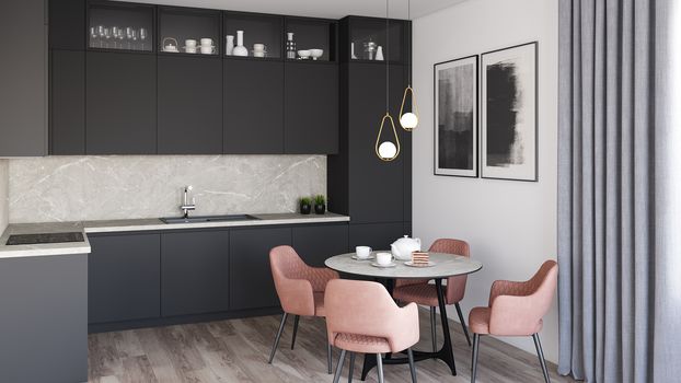 картинка Столешница Кунашир FS077 B3 Form Style Форма и Стиль от от Аскари Плюс 